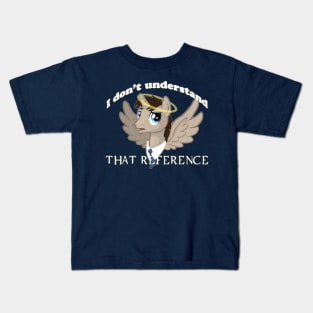 Pony Cas Does Not Understand Kids T-Shirt